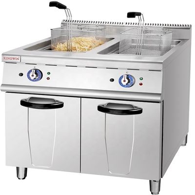 Электрический фритюрник и духовка для приготовления фри 800x900x950 мм с управлением приложениями