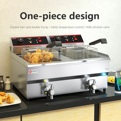 Нержавеющая сталь Электрическая картофельная чипсы Fryer Machine с контролем температуры и крышка 13L