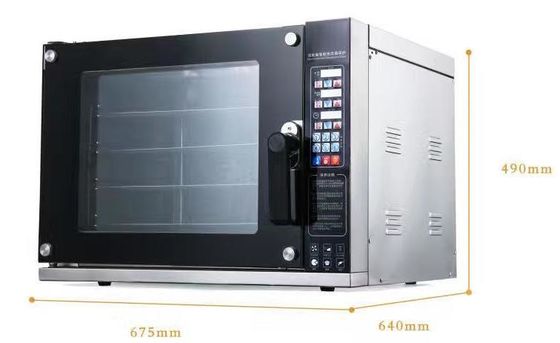 Электрическая конвекционная печь высокой емкости 120 л YXD-8A с паровой функцией и рынками стран