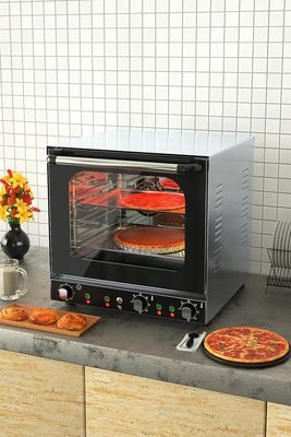 Удобная и мощная электрическая коммерческая конвекционная тостерная печь с паровой функцией