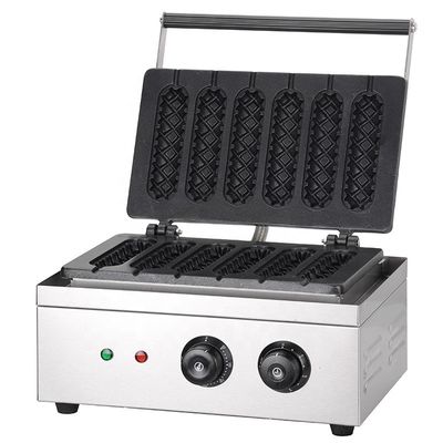 220V-240V напряжение хот-дога Лоли вафли машины для не липкого кукурузы хрустящий сиамский