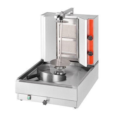 Газовая напряженность Нержавеющая сталь Doner Kebab Grill Machine для ресторана Shawarma Тостер