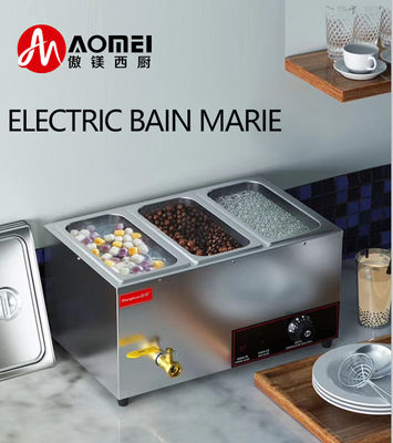 Коммерческий суп из нержавеющей стали Bain Marie Food Warmer для гостиницы Ресторан Буфет
