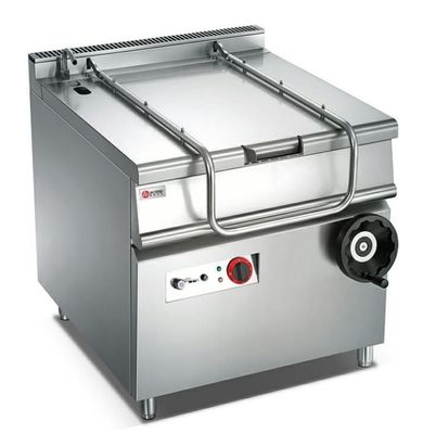 Вертикальная 80L нержавеющая сталь газообразная наклонная кастрюля/кастрюля Братт для коммерческой кухни