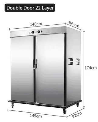 Нержавеющая сталь Буфетная корзина для питания 220V / 50HZ / 1Ph