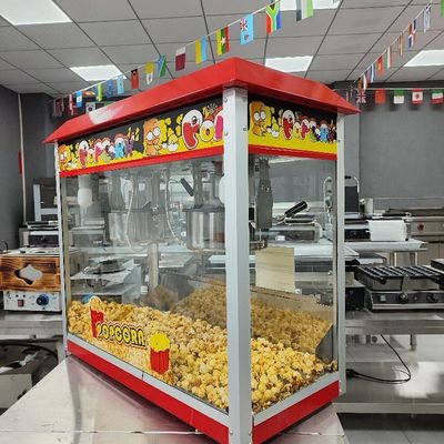 Промышленный карамельный двойной горшок попкорн машина коммерческий попкорн производитель для вашего мероприятия