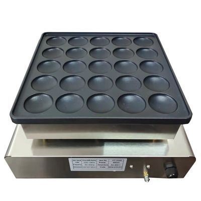 25 отверстий электрический не липкий мини вафлесопёр для вкусных блинов и кексов