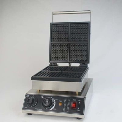 AM-206 Nonstick Square Waffle Maker Прочная вафлевая машина для вафлей Homeycomb