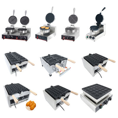 AM-206 Nonstick Square Waffle Maker Прочная вафлевая машина для вафлей Homeycomb