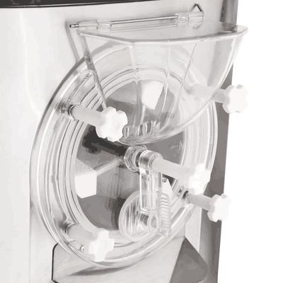 30-36L/H Желатомашина Железнодорожная машина из нержавеющей стали Железнодорожник Вертикальный партийный морозильник